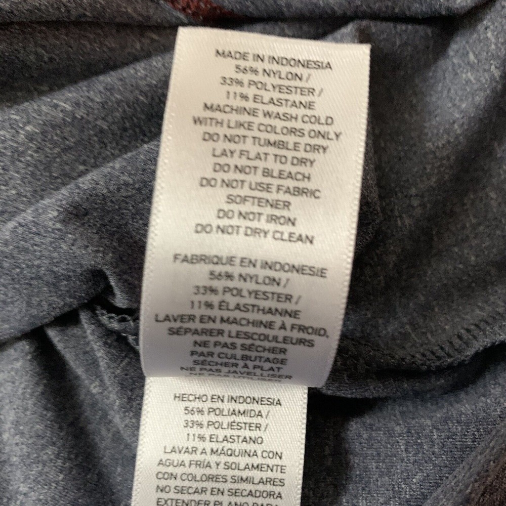 Rhone Shirt Adult Crew Neck Long Sleeve Pullover Gym Athleisure Heather Blue XL - Picture 5 of 7